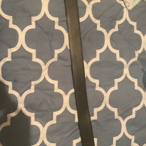 Reversible blue mcm belt